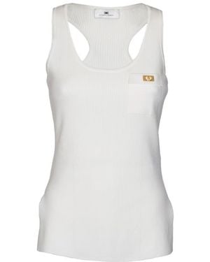 Elisabetta Franchi Top - White