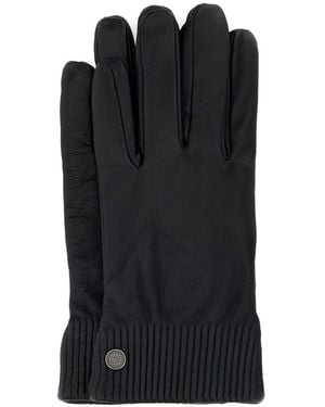 Canada Goose Leather Gloves - Black