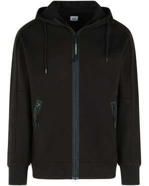 C.P. Company Black Cotton Sweatshirt