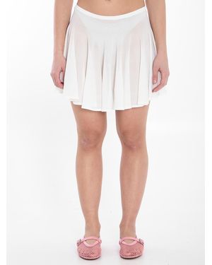Alaïa Skater Skirt - White