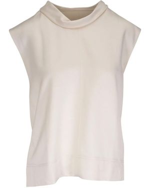 TOTEME High Neck Top - Natural