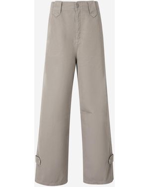Dorothee Schumacher Pantalones Algodón Lino - Grey