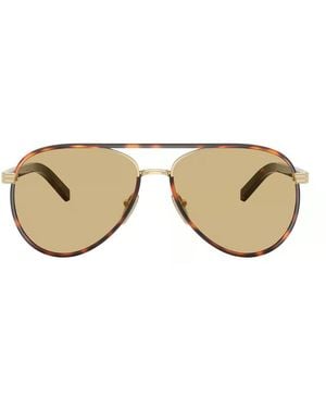 Prada "signature" Sunglasses - Natural