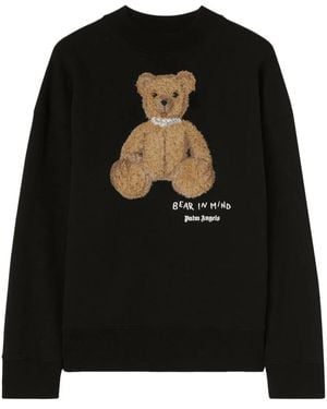 Palm Angels Bear In Mind Sweatshirt - Black