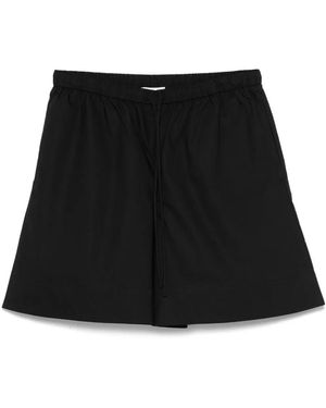 By Malene Birger Ifeion Organic Cotton Shorts - Black