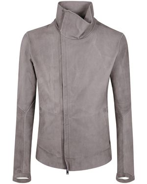 Isaac Sellam Leather Jacket - Grey