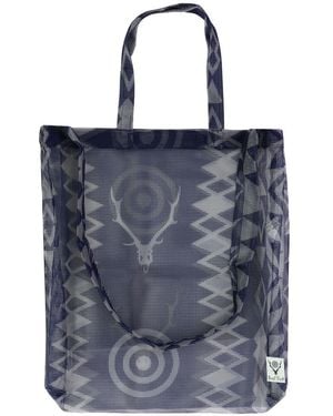 South2 West8 Mesh Shoulder Bag - Blue