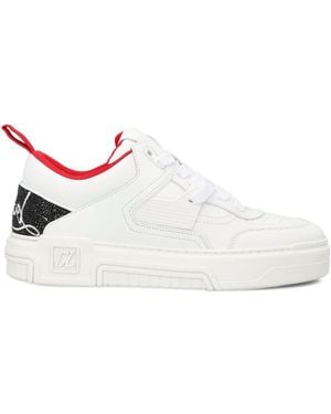 Christian Louboutin Astroloubi Leather Sneakers - White