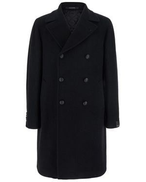 Tagliatore Cappotto Doppiopetto Arden In - Blue