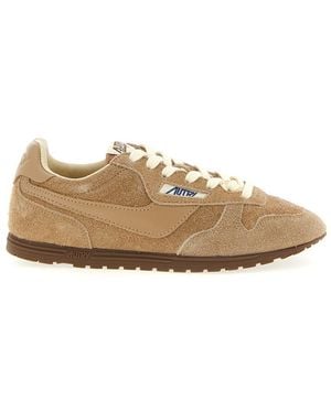 Autry 'windspin' Trainers - Brown