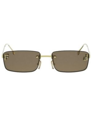 Fendi First Crystal Sunglasses - Gray