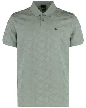 BOSS Cotton Polo - Green