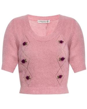 Alessandra Rich Jumpers - Pink
