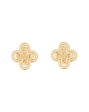 Tory Burch "Kira" Earrings - White