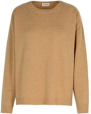 P.A.R.O.S.H. 'Loos' Wool Blend Jumper - Natural
