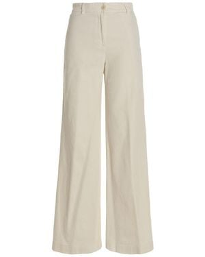 Nude Wide Leg Jeans - White