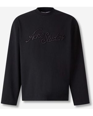 Acne Studios Long Sleeve T-shirt - Blue