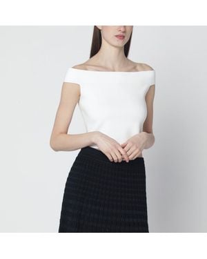 Jonathan Simkhai Rayon-Blend Top - Black