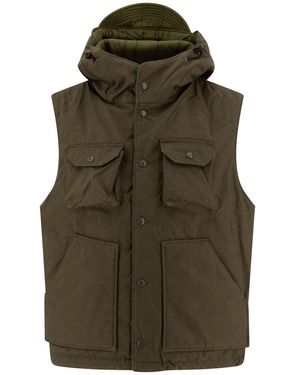 Engineered Garments "Field" Vest Jacket - Green