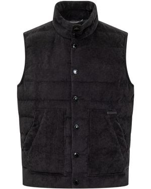 Dolce & Gabbana Sleeveless Jacket - Black