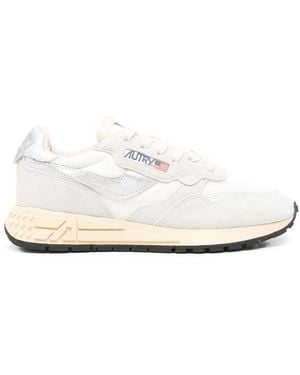 Autry Flat Shoes - White