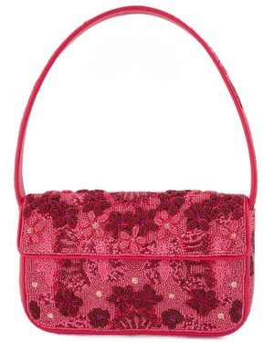 STAUD Tommy Shoulder Bag - Red