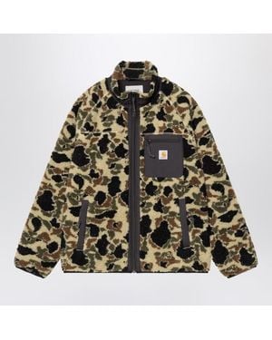 Carhartt Camo Duck Jacquard Prentis Liner Fleece - Green