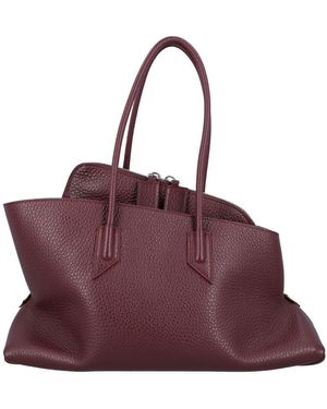 The Attico La Passeggiata Medium Tote Bag - Purple