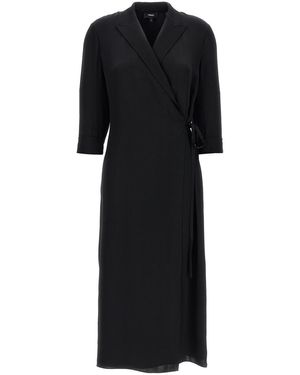 Theory Lapel Overlap Dr.Mod O1102608 - Black