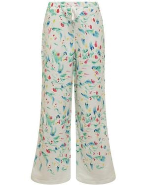 Marni Flower Pant - Green