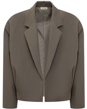 Fear Of God Taupe Short Blazer - Green