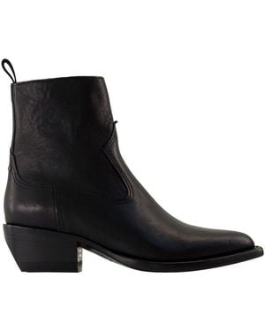 Golden Goose Debbie Ankle Boots - Black