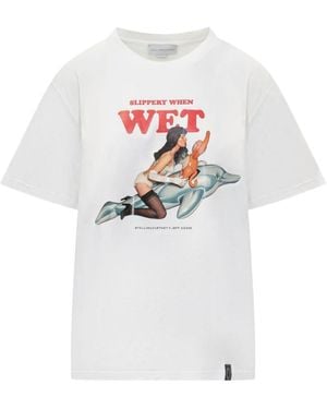 Stella McCartney Printed T-Shirt - White