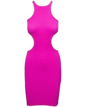 Reina Olga Ele Mini Dress With Cut-Out Detailing - Pink