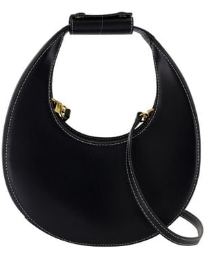 STAUD Mini Moon Bag - Black