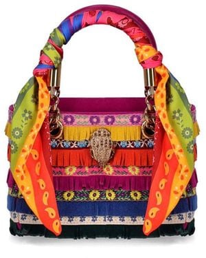 Kurt Geiger Kensington Mini Multicolour Handbag - Red