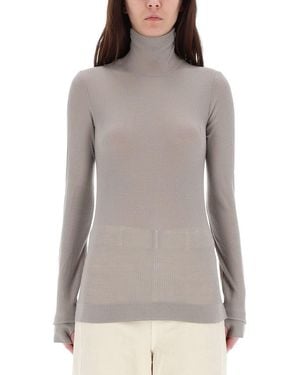 Lemaire Turtleneck Top - Grey