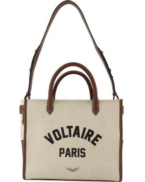 Zadig & Voltaire Angel Voltaire Shopping Bag - Metallic