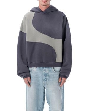 ERL Swirl Hoodie - Blue