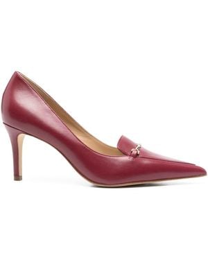 Michael Kors Mid-Heel Court Shoes With Pointed Toe - Pink