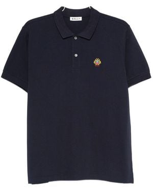 Tシャツ・カットソー BALLY Embroidered stretch wool blend shirt Bally Embroidered Stretch Wool Blend Shirt Bally