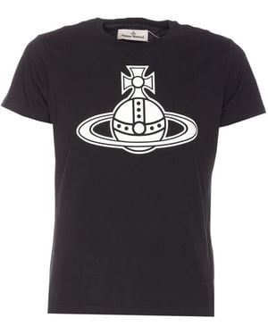 Vivienne Westwood Paris Orb Peru' T-Shirt - Black