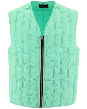 Stone Island Shadow Project "Augment" Padded Vest - Green