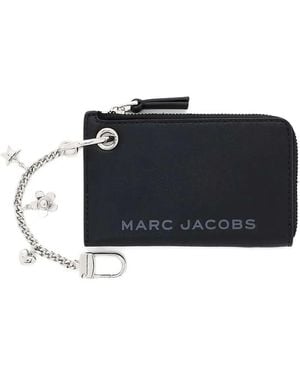 Marc Jacobs The Top Zip Charm Wallet Accessories - Blue