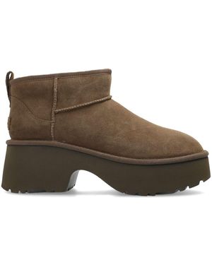 UGG Classic Ultra Mini Heights Boots - Brown