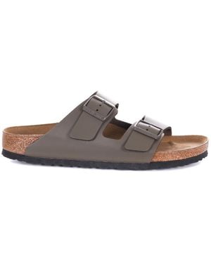 Birkenstock "Arizona" Slippers - Brown