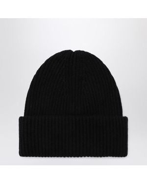 Almada Label Wool And Balaclava - Black