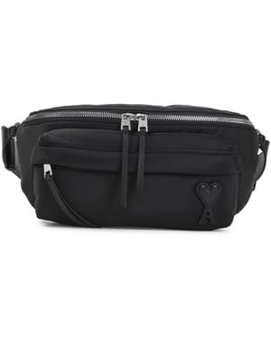Ami Paris Satchel & Cross Body - Black