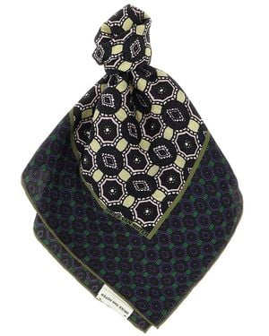 Dries Van Noten Silk Scarf - Black