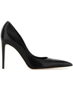 McQueen Leather Pumps - Black